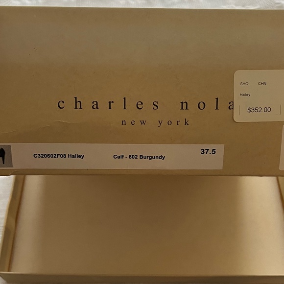 Charles Nolan - Hilary Heels w/Elastic Strap (37.5) - Picture 3 of 4